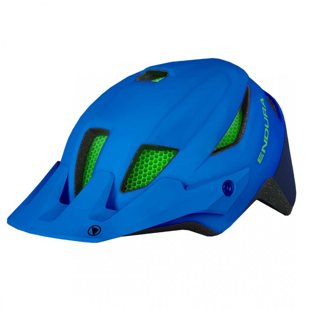 Endura MT500JR Youth Helm: Azurblau - One size