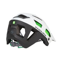 SIngleTrack MIPS® Helm: Weiß - M-L